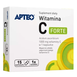 Witamina C Forte APTEO 1000 mg – 15 kapsułek