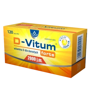 D-Vitum Forte 2000 IU – 120 kapsułek