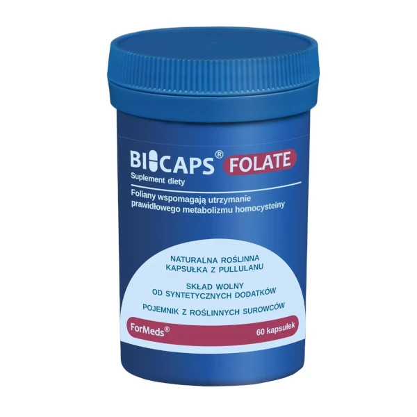 ForMeds Bicaps Folate, kwas foliowy – 60 kapsułek