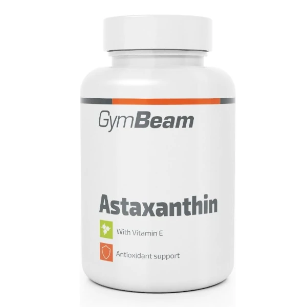 GymBeam Aslaksantyna Witamina E Antyoksydant – 60 kapsułek
