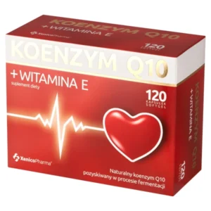 Xenico Koenzym Q10 + witamina E – 120 kapsułek
