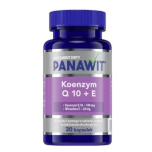 Panawit Koenzym Q-10 + Witamina E – 30 kapsułek
