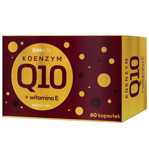 Sema Lab Koenzym Q10 + Witamina E – 60 kapsułek