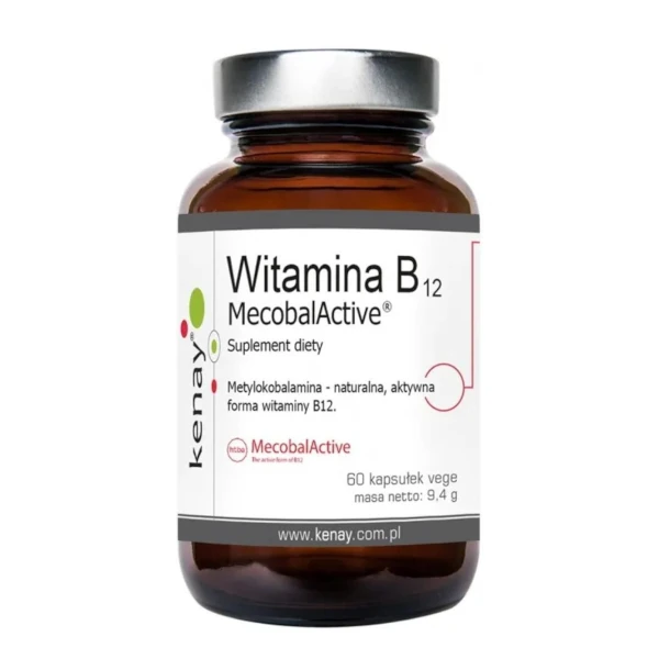 Kenay Witamina B12 MecobalActive – 60 kapsułek